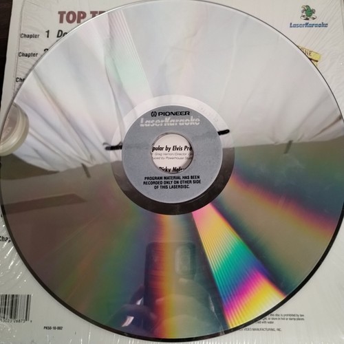 PIONEER Vintage Karaoke Laser Disc Music Vol 2 Video Canta lungo anni 50 Soul Pop - Foto 4 di 7