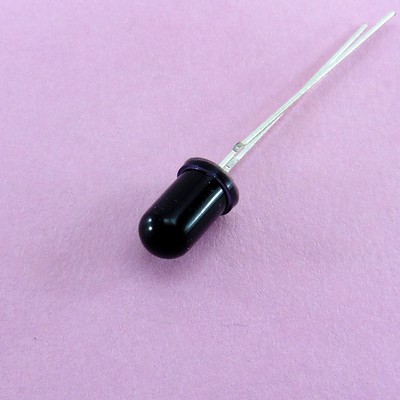 5mm Vishay 940nm BPV10NF schwarz IR LED Infrarot Empfänger Empfangsdiode