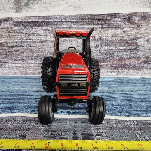 Vtg 1/16 scale 1985 Ertl Case IH 2594 diecast w/frontend tractor red/black Nice - Picture 3 of 10