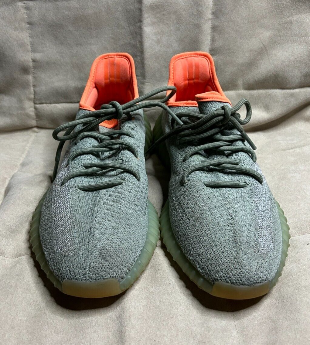 Adidas Yeezy Boost 350 V2 Desert Sage FX9035 Men's Size 9 No Adidas Yeezy Boost 350 V2 Desert Sage FX9035 Men's Size 9 No
