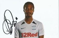 PRESTON: DANIEL JOHNSON SIGNED 6x4 2019/2020 PORTRAIT PHOTO+COA