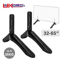 32-65 TV Stand Leg TV Base Pedestal Feet Desk Top Pedestal Mount for Samsung LG