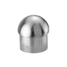 STAINLESS BULLET CAP 1" TUBING, 316 SS