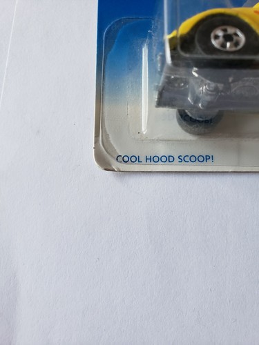 Mattel Hot Wheels Neet Streeter Yellow Collector #526 1996 On Card Brand New - Picture 3 of 7