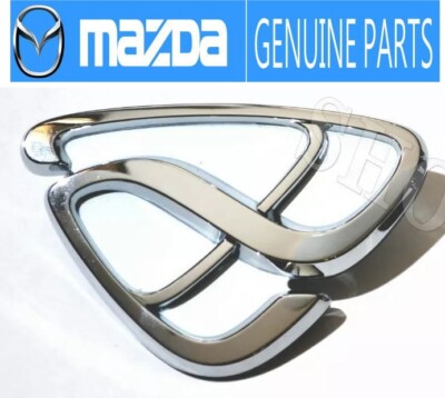 MAZDA RX-7 FD3S White Efini Genuine Rear Badge Emblem RARE ITEM  JDM  OEM