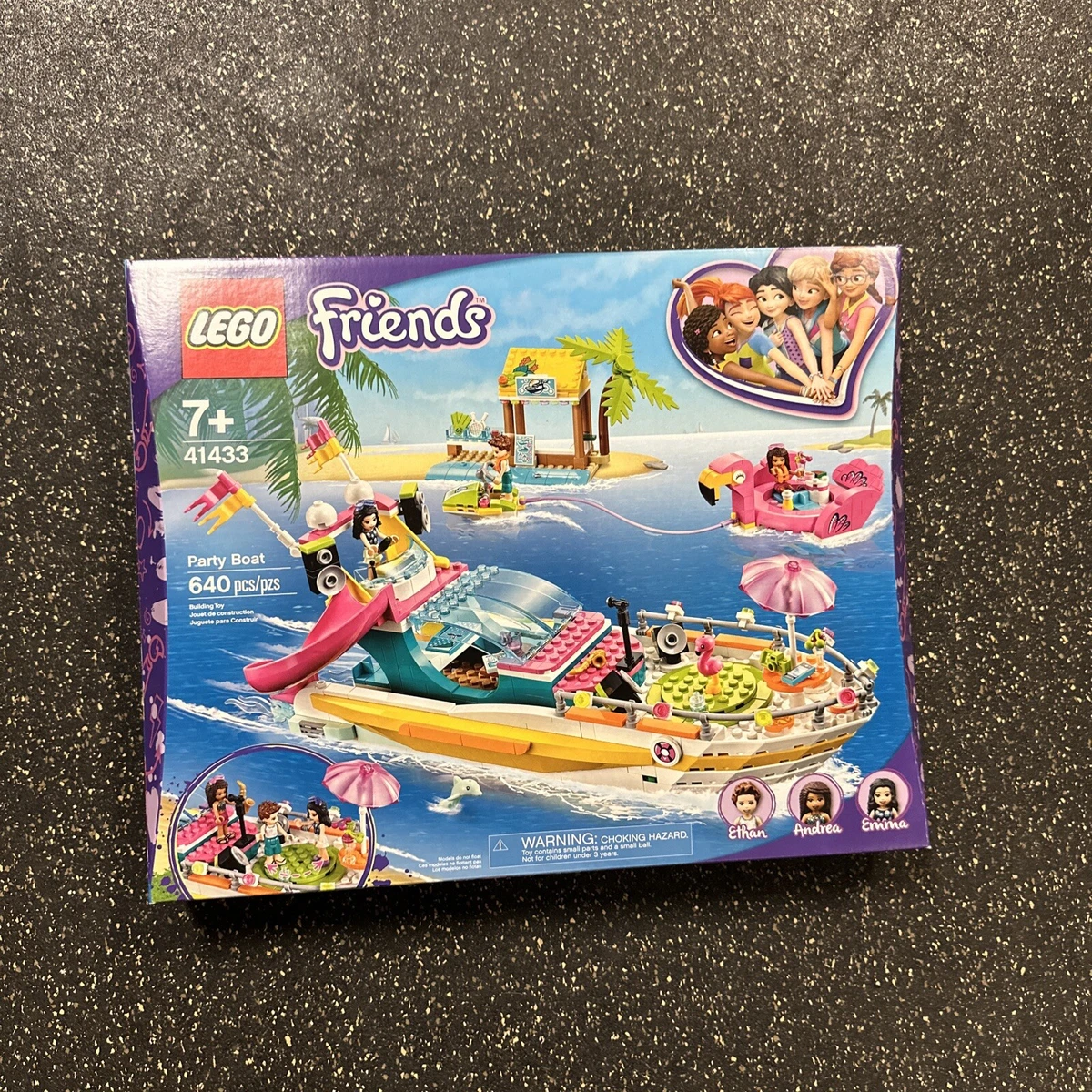 Lego friends party boat clearance
