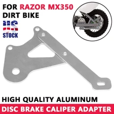 For Razor MX350 Off-Road Dirt Bike 140mm disc or larger Rear Disc Brake Adapter