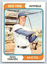 Don Hahn  1974 Topps  #291 - Please see pics for cond.