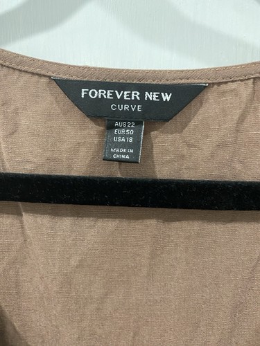 Women’s Forever New Curve sleeveless midi dress - size 22 - Picture 5 of 8