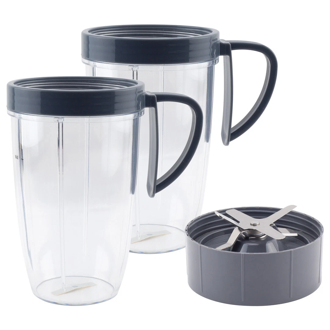 2 Pack 24 oz Tall Cup and Extractor Blade for NutriBullet NB-101B NB-101S NB-201
Opens in a new wind