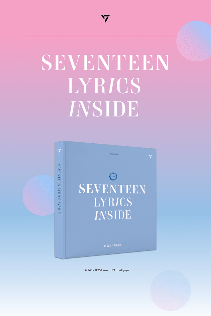 その他 SEVENTEEN LYRICS INSIDE (JAPAN EDITION) ウィバースに売ってるこれ何？って話【SEVENTEEN LYRICS INSIDE