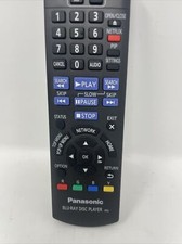GENUINE OEM PANASONIC IR6 BLUE-RAY DISC PLAYER REMOTE CONTROL TESTED WORKING