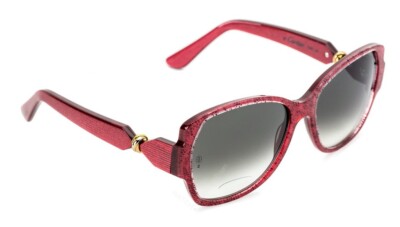 CARTIER Trinity Brenice 55mm Red Composite Frame Sunglasses T8200914