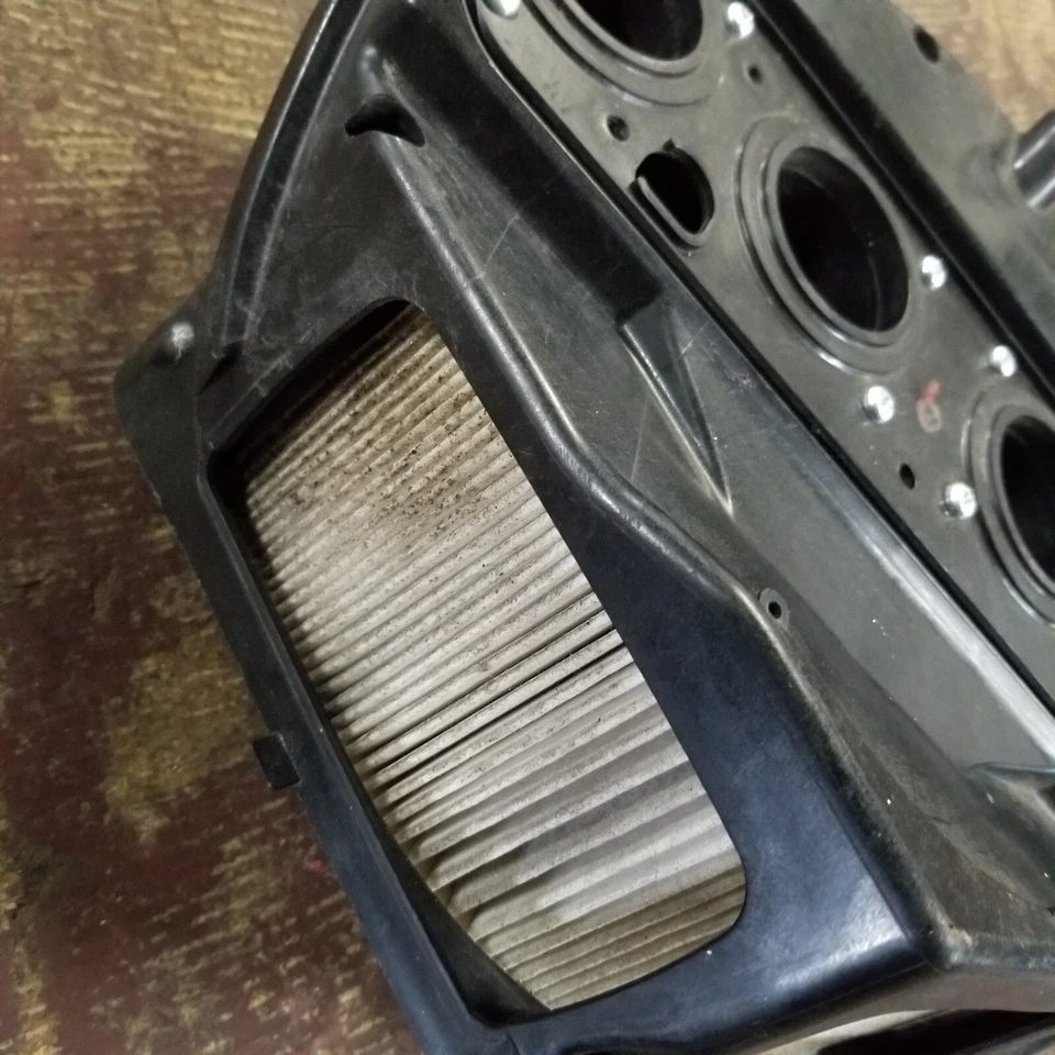 2004 2005 04 05 Kawasaki Ninja ZX10R OEM caja de aire admisión de aire caja de filtro 3 Foto 4 de 4