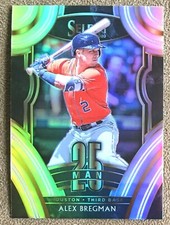 Alex Bregman 2020 Select 25-Man Silver Prizm #25M-3B Astros Holo Parallel Insert