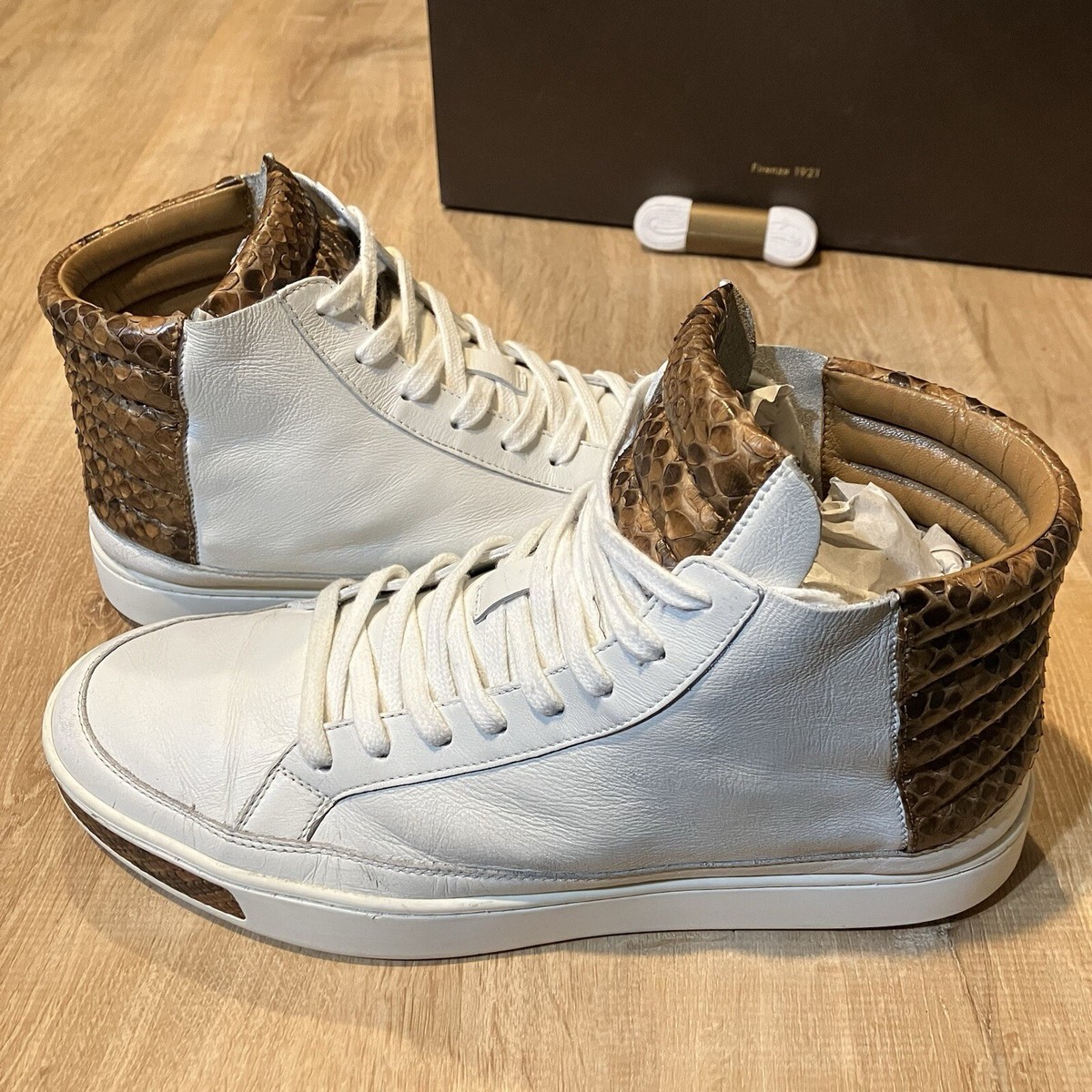 open dich スカジャン GUCCI GG Sneake Low Top Sneakers Size 38 / US 8 Brown canvas