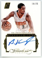 2015-16 Flawless Premium Ink Brandon Knight On-Card Auto 18/25 #PI-BK