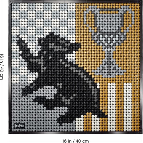 LEGO ART 31201 HARRY POTTER HOGWARTS CRESTS 1 PICTURE 4 OPTION 4249 pcs 01/2021 - Foto 4 di 4