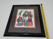 Miro "Lithograph II" Original Lithograph 1975 Framed London Contemporary Art Ltd