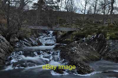 Photo 12x8 Icy Falls on the Water of Glen Calvie Cnoc na Tuirbhe Time laps c2017