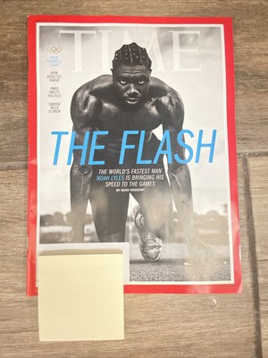 TIME MAGAZINE JULY 15, 2024 FEATURING NOAH LYLES