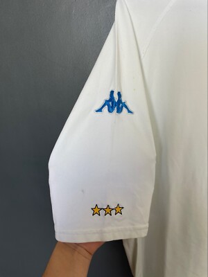 Maillot De Foot Vintage FC Luzern Domicile 2001/2002 – Kappa, #17, Taille XL Adulte, Blanc