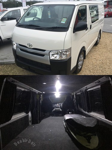 For Toyota HIACE VAN Interior LED light upgrade kit -Super Bright! 2005-2009 - Picture 5 of 10