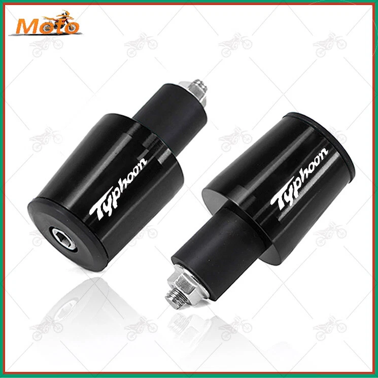 CNC 22mm 7/8'' Handle Bar Cap End Plugs For Piaggio Typhoon 50 125 New Foto 3 de 3