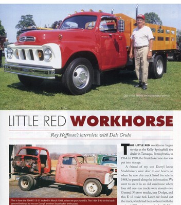 1964 STUDEBAKER TRANSTAR V8 TRUCK 3 page COLOR Article | eBay