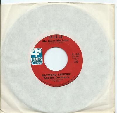 Raymond Lefevre And His Orchestra:La La La (He gives me love)/C'est La Rose:US