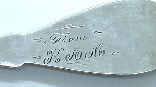 Vintage Dunkirk Sterling Silver Twisted Souvenir Coffee Spoon - Picture 6 of 10