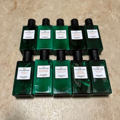 HERMES Eau d'orange verte 10pcs Amenity Set 22813