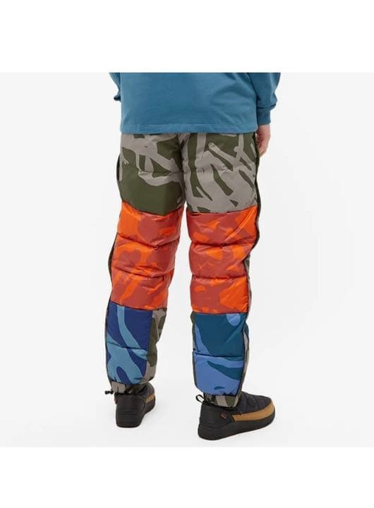 Authentic Rare The North Face Kaws Puffer Pants Grey Blue Japan image 4