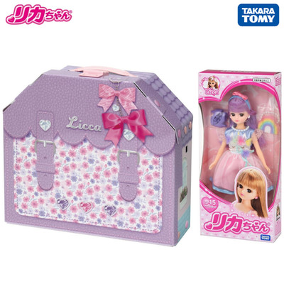 Licca-chan Doll LD-15 Yumekawa Unicorn & Dreamy Room House with Loft Set Japan