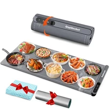 Extra Large Warming Mat for Food, Food Warming Mat with 7 Temperature Setting...