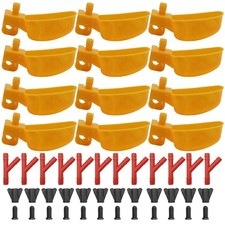 12 Pack Quail Water Bowl Cups Pigeon Waterer Automatic Bird Water Cups Poultr...
