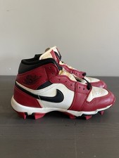 Jordan 1 Mid Youth Multisport Cleat GS 5.5 Y Chicago Red HF6883-106