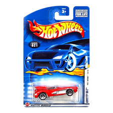 HOT WHEELS Corvette SR-2 Red First Editions Mainline Chevy Chevrolet 52942 2002