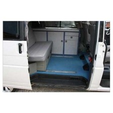 Moquette per cabina posteriore "Westfalia" per Transporter T4, colore nero