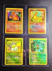 Vintage Pokemon Vending Machine Sticker Cards Base Set Holofoil Lot 4 WOTC