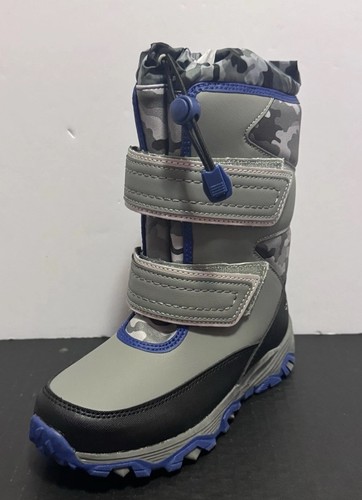 BOTAS TERMOLITE LANDS END YOUTH Gris Camuflaje/Azul Talla Juvenil 1 - Imagen 6 de 14