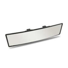 Clip-On Rearview Mirror, Convex Wide-Angle Interior Car Mirror, 11.81-inch