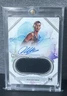 2023-24 Topps Motif Victor Wembanyama Rookie Silver Player Worn Patch Auto /49