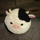 Squishmallows Cow Plush Toy White Black Pink Large 24-36 in 2020 Washable — photo 3