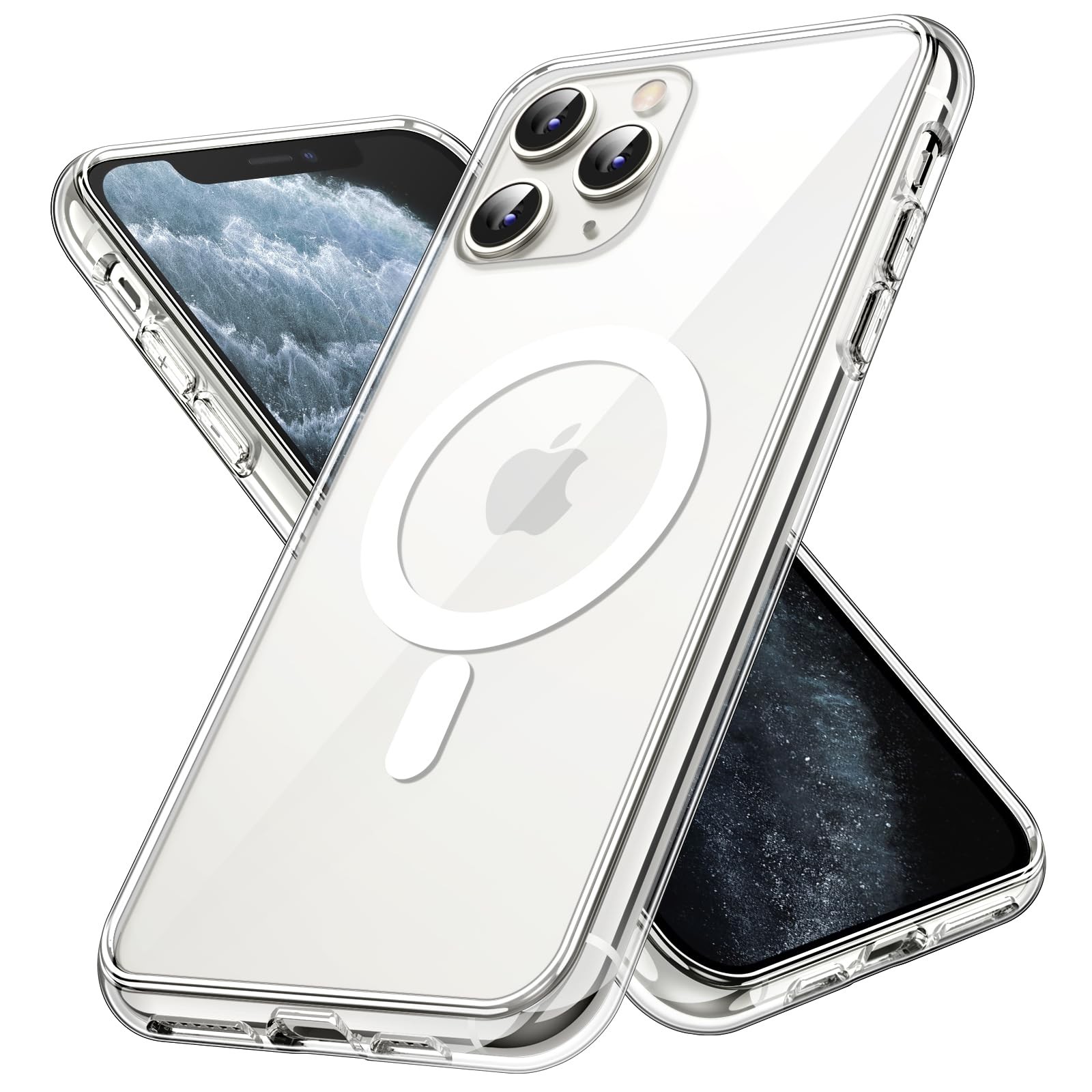 Coque iPhone 11 Pro magnétique pour éviter les chutes durant la recharge sans fil