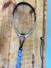 Wilson Mens Titanium Impact Soft Shock Power Bridge Tennis Racket 4 3/8 Grip