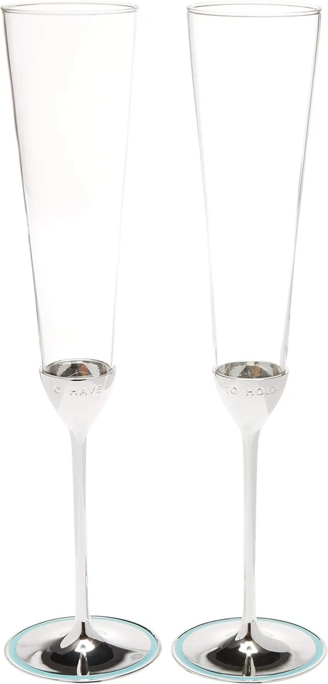 Kate Spade New York Take The Cake 2 piezas champán 33,8 onzas, transparente, azul Foto 2 de 4