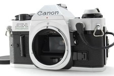  MINT Canon AE-1 AE1 Program SLR 35mm Film Camera Silver Body From JAPAN