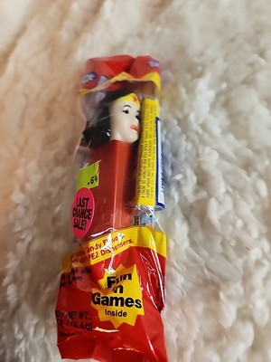 Wonder Woman Vintage Pez Dispenser Retired Version New NIP