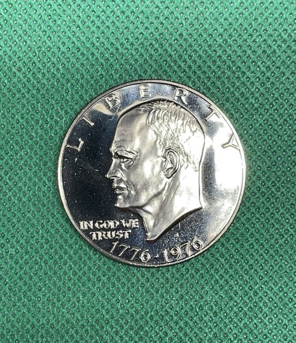 1976 S Proof Clad Bicentennial Eisenhower Dollar Uncirculated 1776-1976